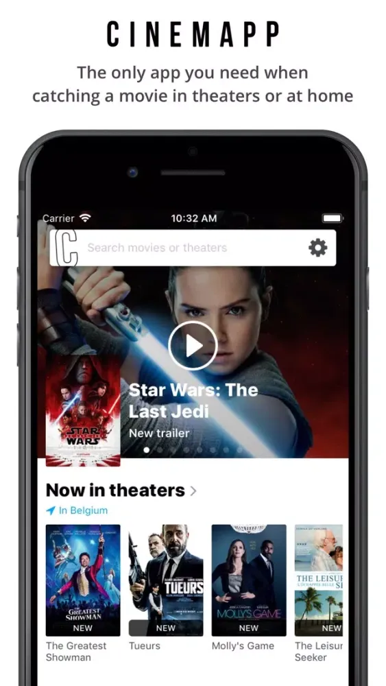 Captures d'écran de Cinemapp - Movie guide