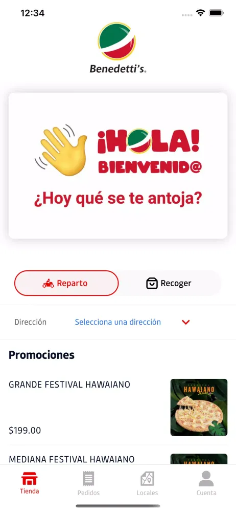 Benedetti's APP سکرین شاٹس
