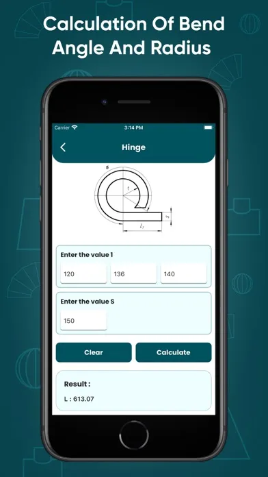 Bending Sheet Metal Calculator应用截图
