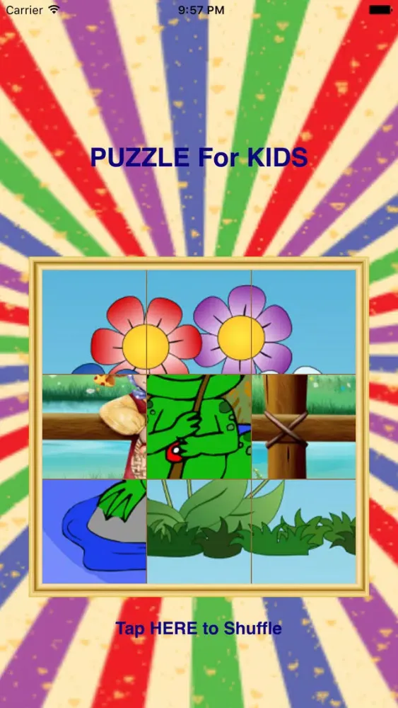 Capturas de tela do Puzzle 3x3
