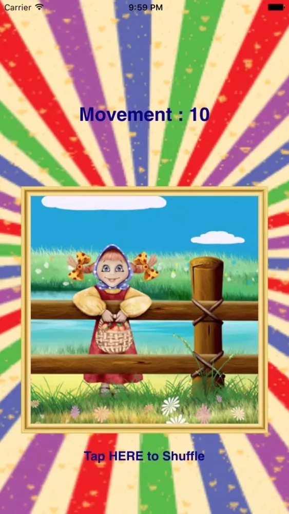 Capturas de tela do Puzzle 3x3