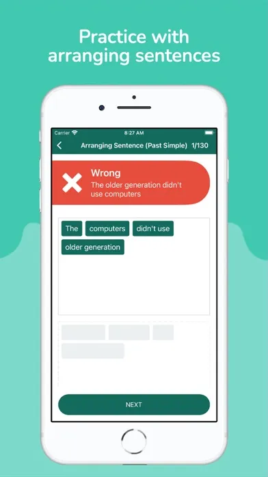 12 English tenses practice Screenshots