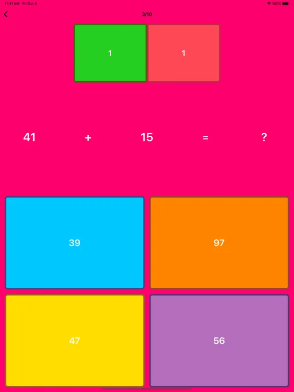 Ảnh chụp màn hình của Splash Math: Kids Math Games iPad 