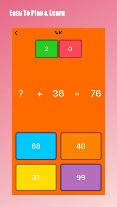 Ảnh chụp màn hình của Splash Math: Kids Math Games