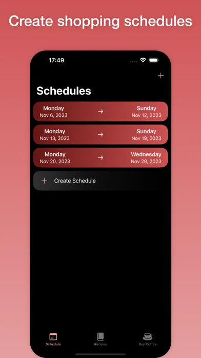 Capturas de pantalla de Nibbles List