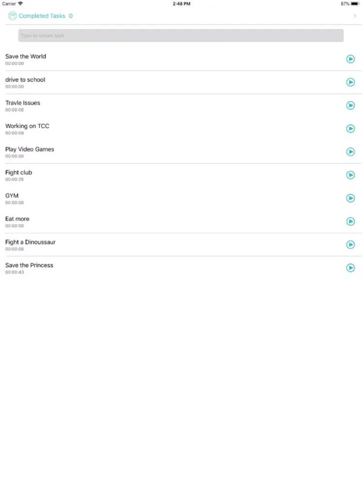 Time Clic iPad  سکرین شاٹس