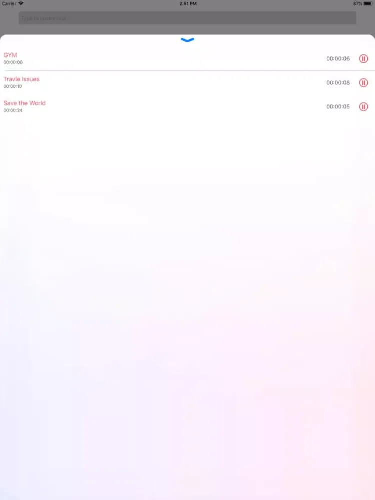 Time Clic iPad  سکرین شاٹس