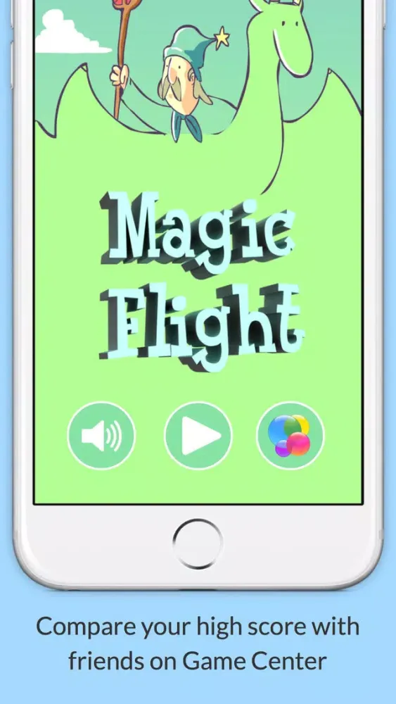 Capturas de tela do Magic Flight