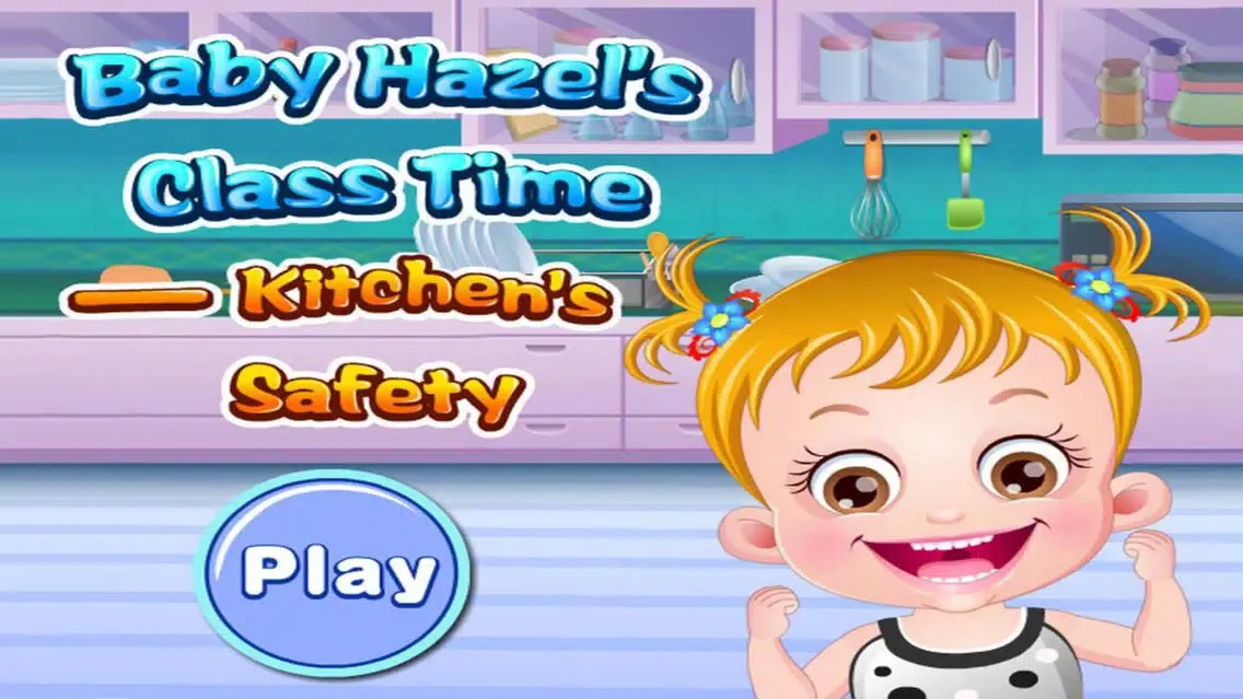 Tangkapan layar Baby Hazel's Class Time - Learn Kitchen's Safety