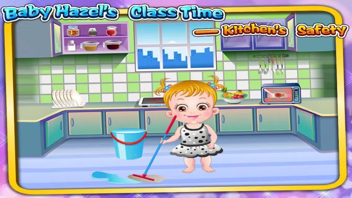 Tangkapan layar Baby Hazel's Class Time - Learn Kitchen's Safety