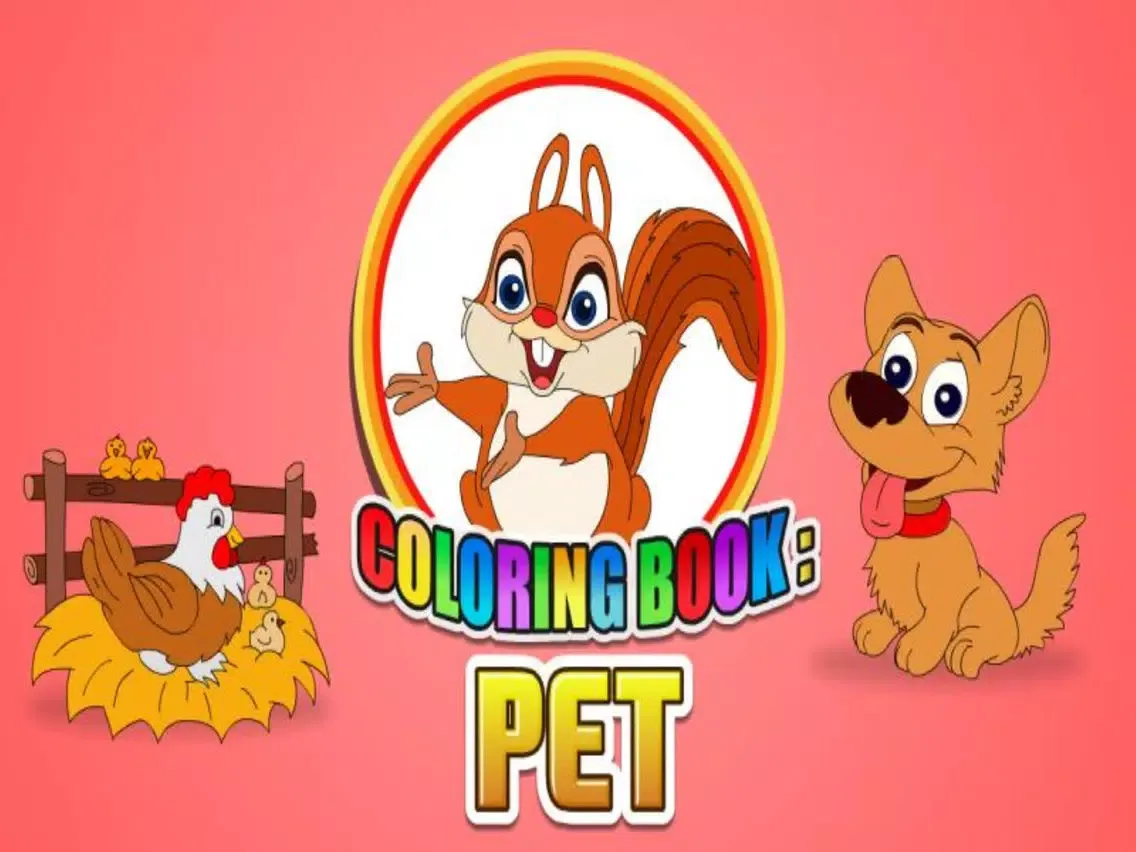 Скриншоты Coloring Book Pet iPad 