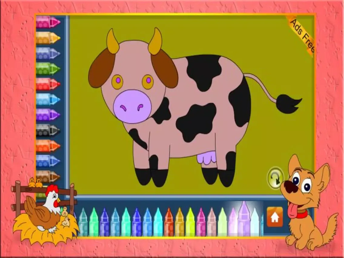 Скриншоты Coloring Book Pet iPad 
