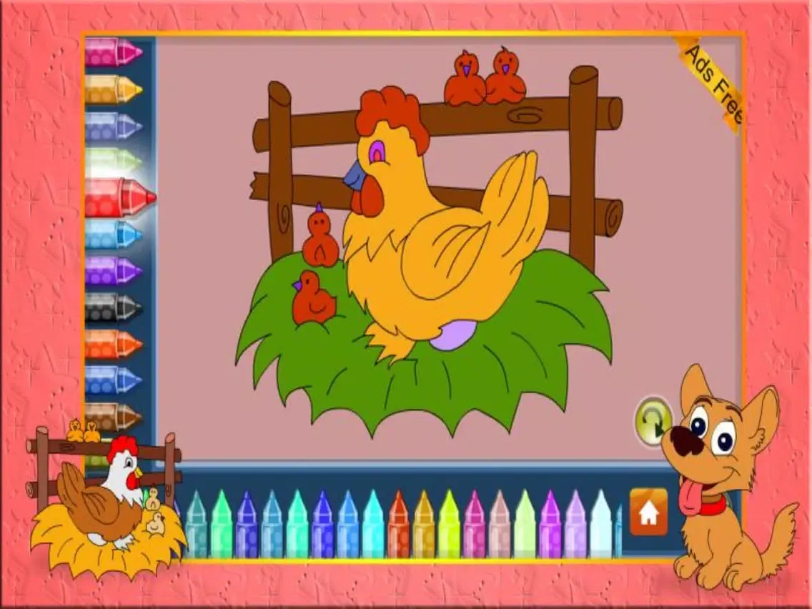 Скриншоты Coloring Book Pet iPad 