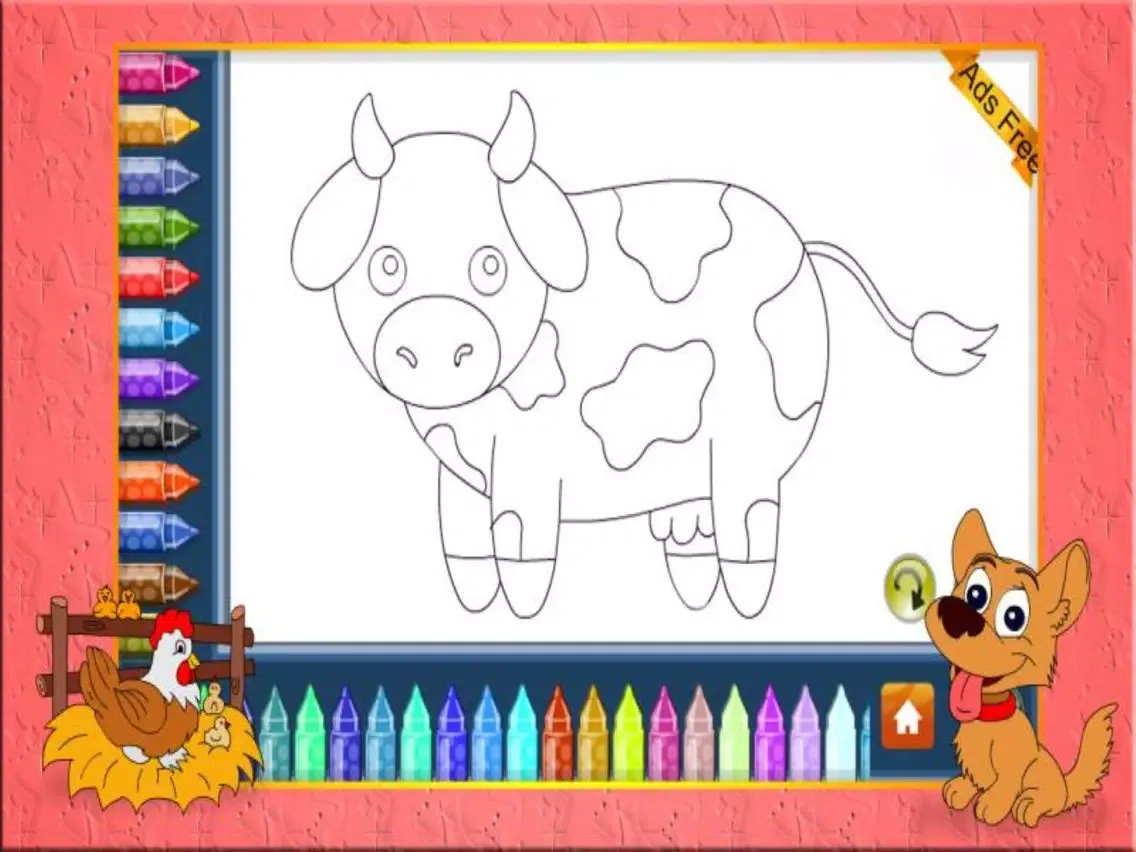 Скриншоты Coloring Book Pet iPad 