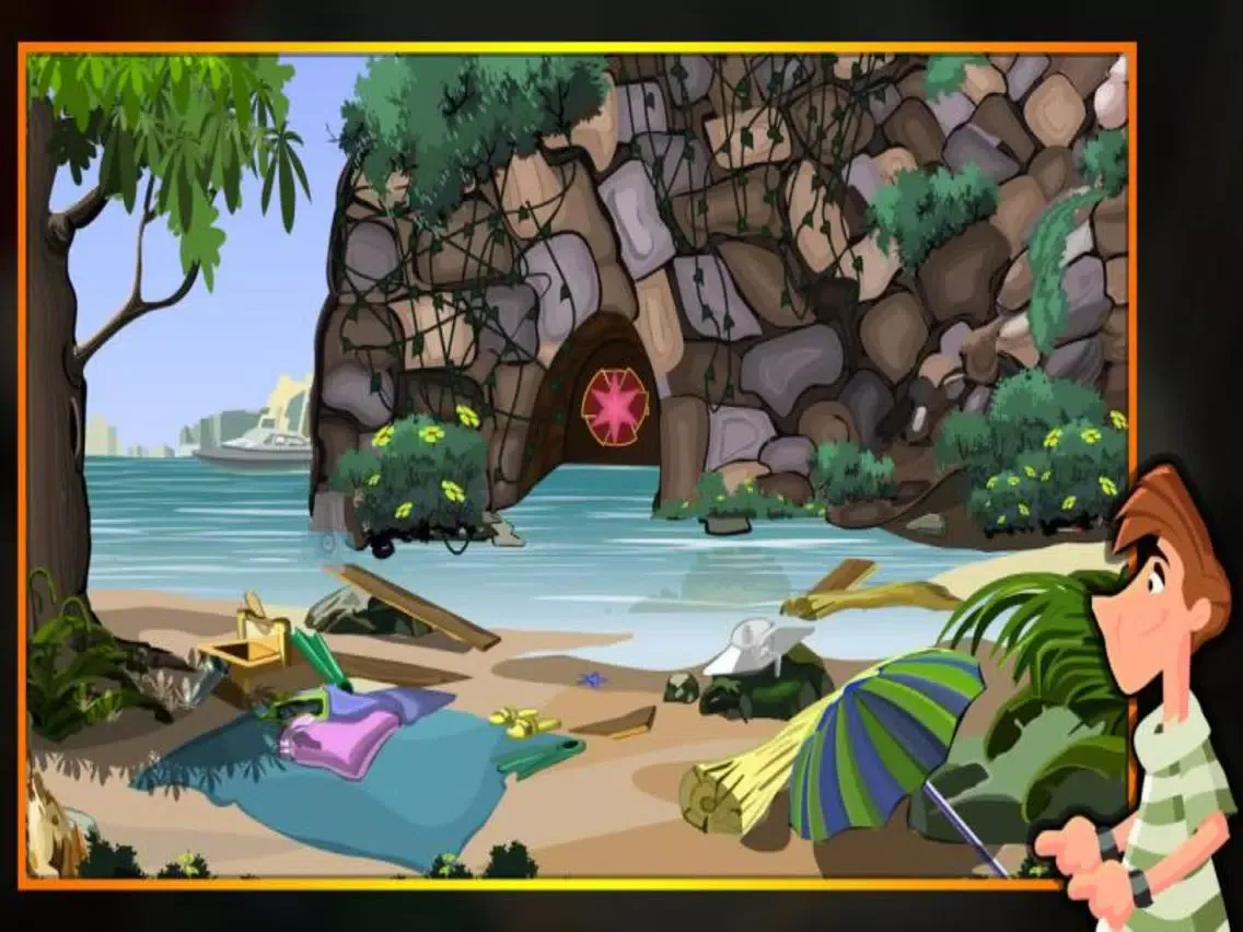 Tangkapan skrin Escape From Pirates Island iPad 