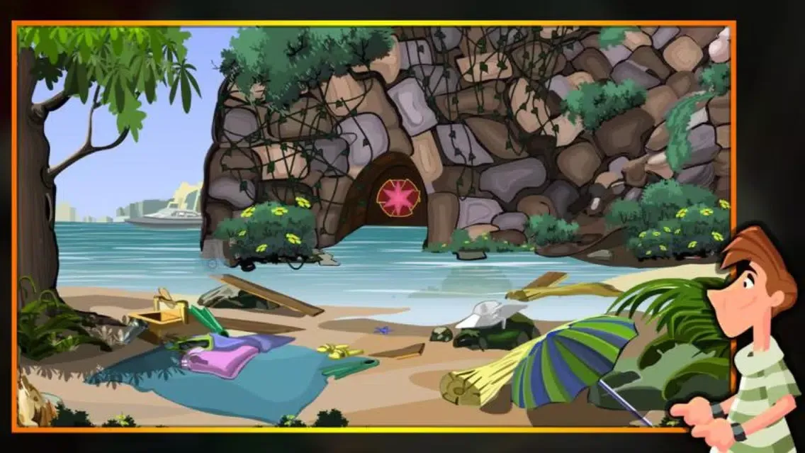 Tangkapan skrin Escape From Pirates Island