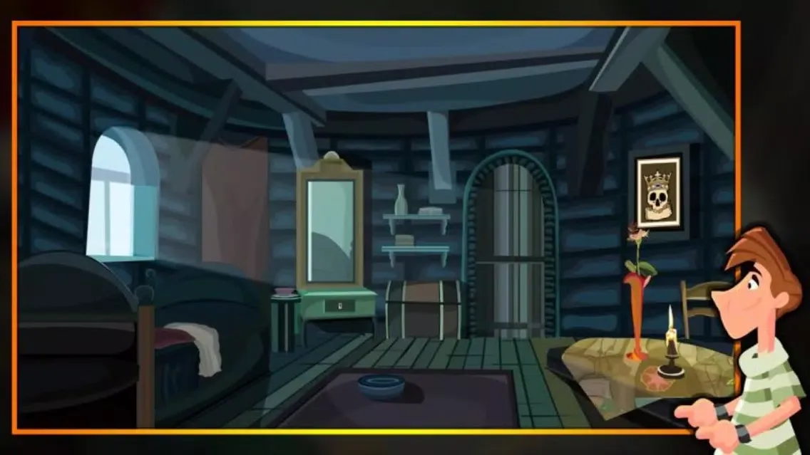 Tangkapan skrin Escape From Pirates Island