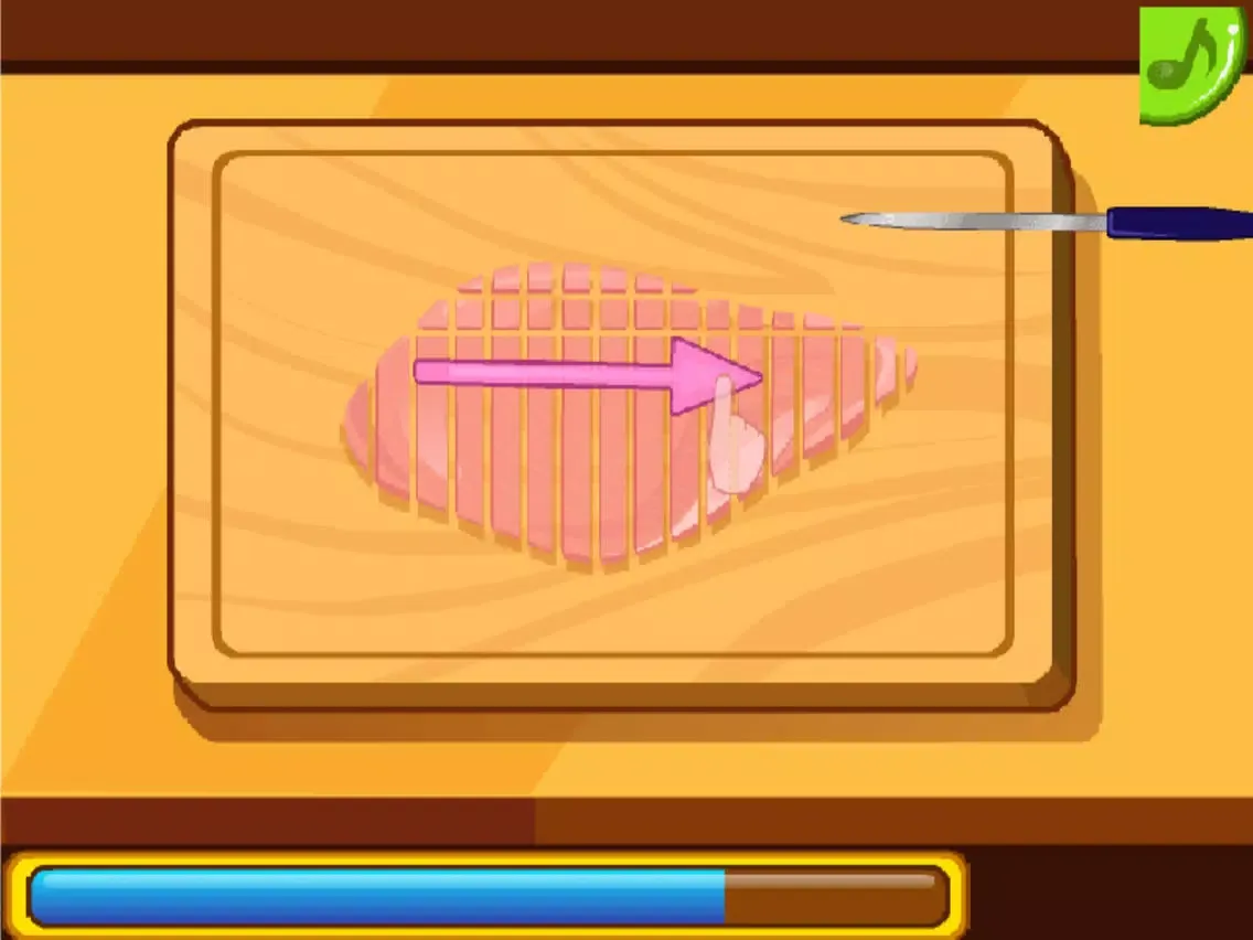 Capturas de tela do Spicy Pecan Popcorn Chicken - Fun Cooking Games iPad 