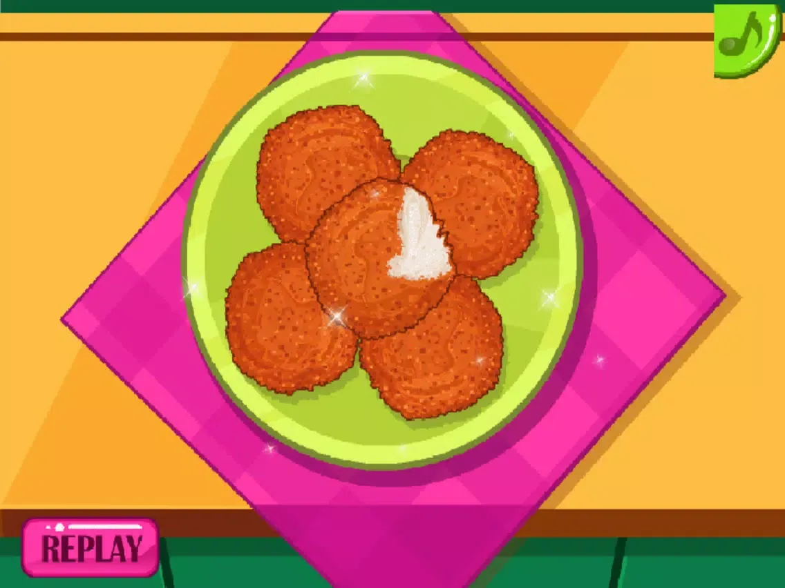 Capturas de tela do Spicy Pecan Popcorn Chicken - Fun Cooking Games iPad 