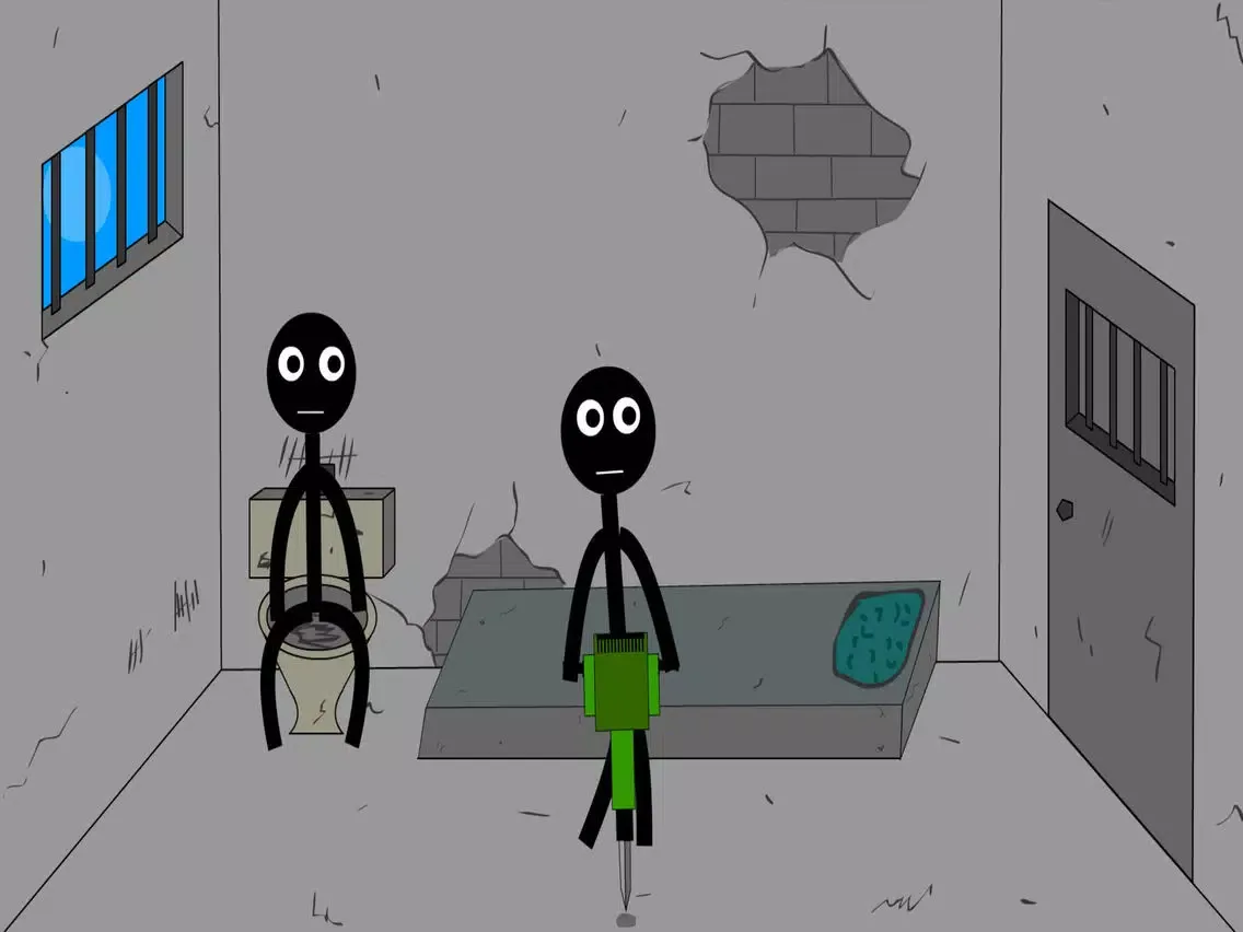Скриншоты Stickman - Jailbreak Escape 2 iPad 