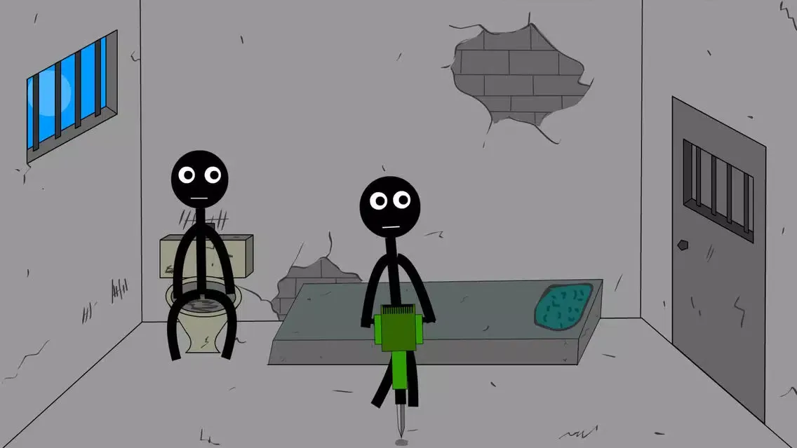 Скриншоты Stickman - Jailbreak Escape 2