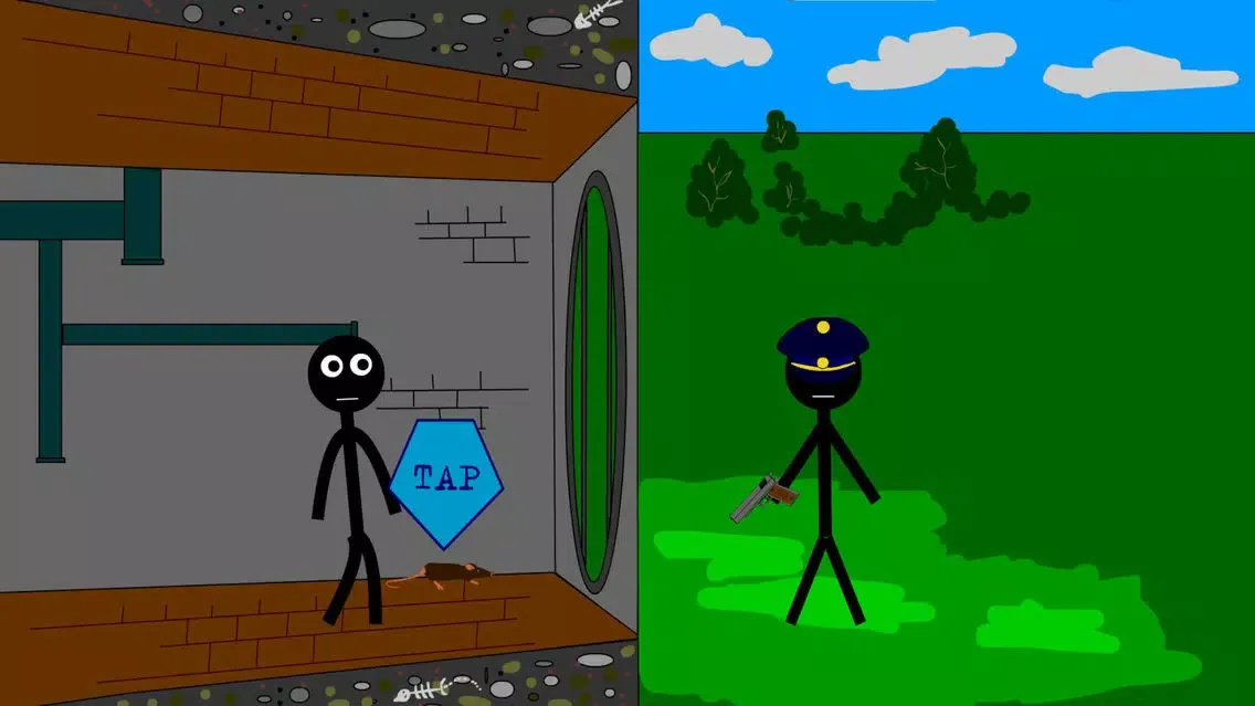 Скриншоты Stickman - Jailbreak Escape 2