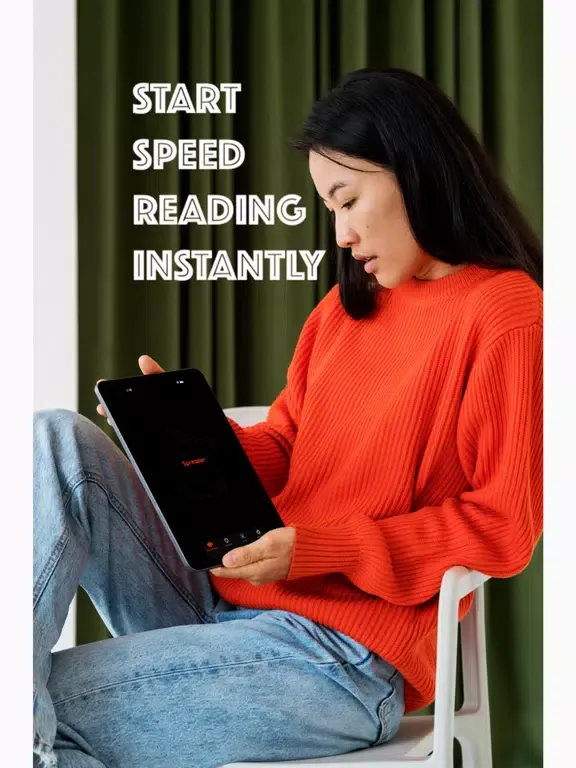 Скриншоты Spreader: Speed Reading App iPad 