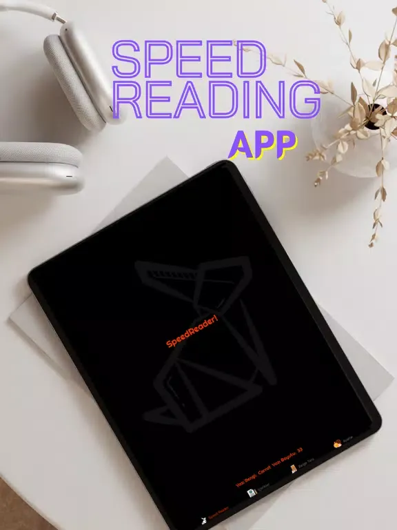 Скриншоты Spreader: Speed Reading App iPad 