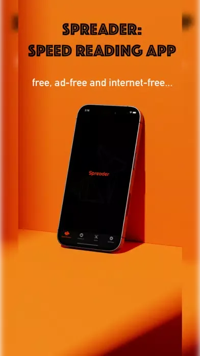 Скриншоты Spreader: Speed Reading App