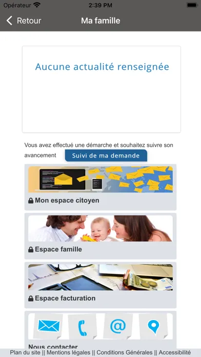 Captures d'écran de Portail Giffre