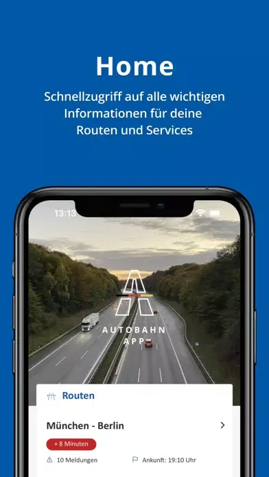 Autobahn App स्क्रीनशॉट