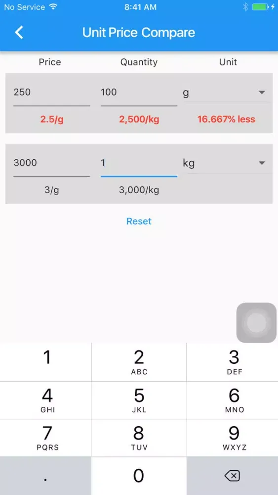 Capturas de tela do Bernida Financial Calculator