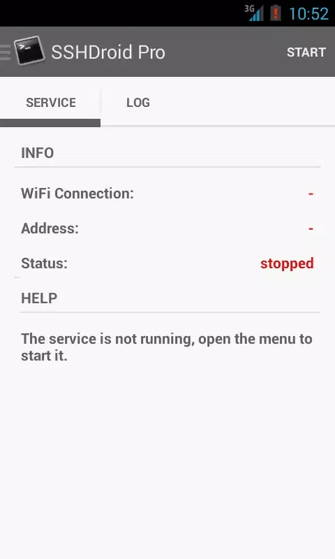 SSHDroid स्क्रीनशॉट
