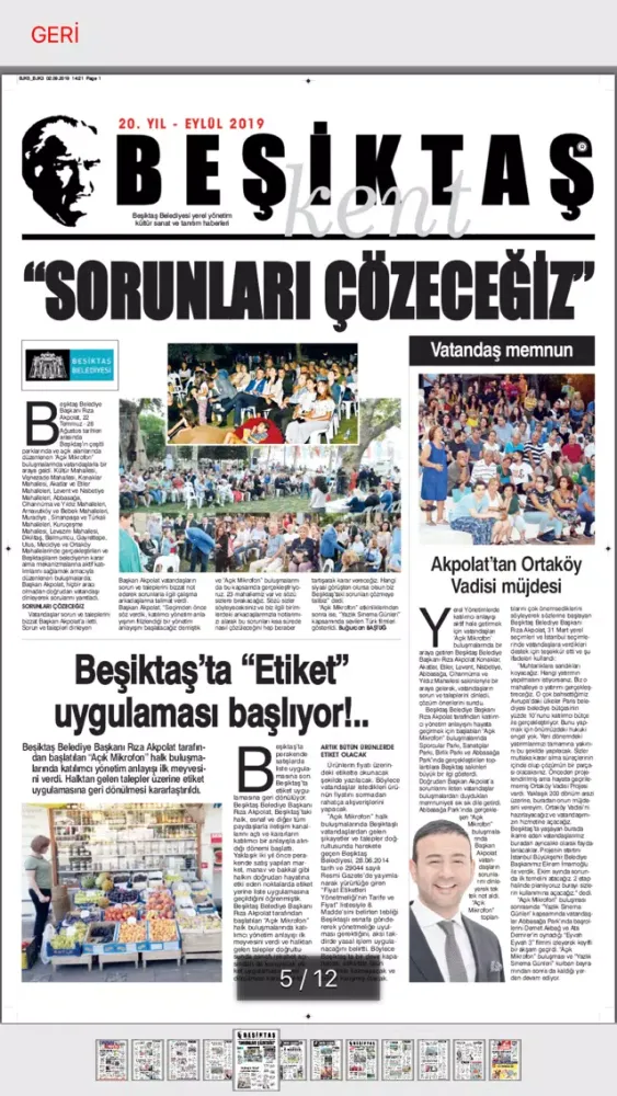Скриншоты Beşiktaş Medya Grup