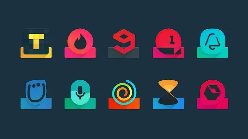 Ombre Icon Pack Screenshots