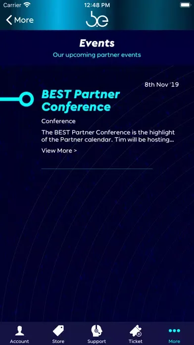 Ảnh chụp màn hình của Partner Hub