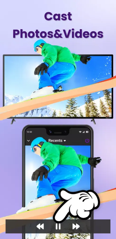 Tangkapan layar Remote Control For Ruku TV