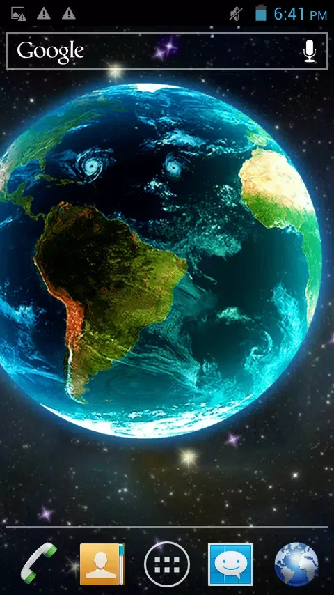3D Earth Live Wallpaper应用截图