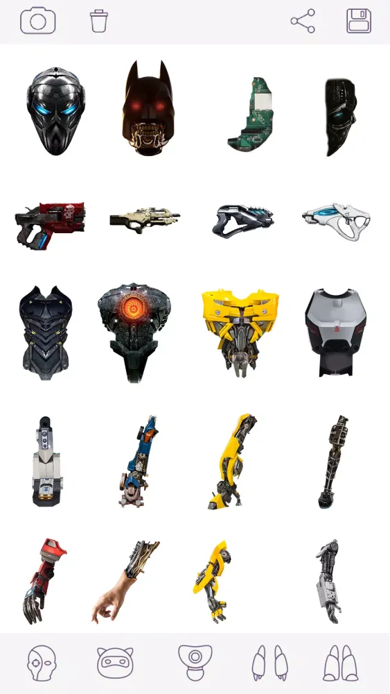 Cyborg Camera Screenshots