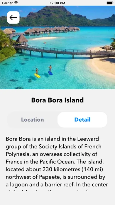 Screenshot di Top 100 Best World Places