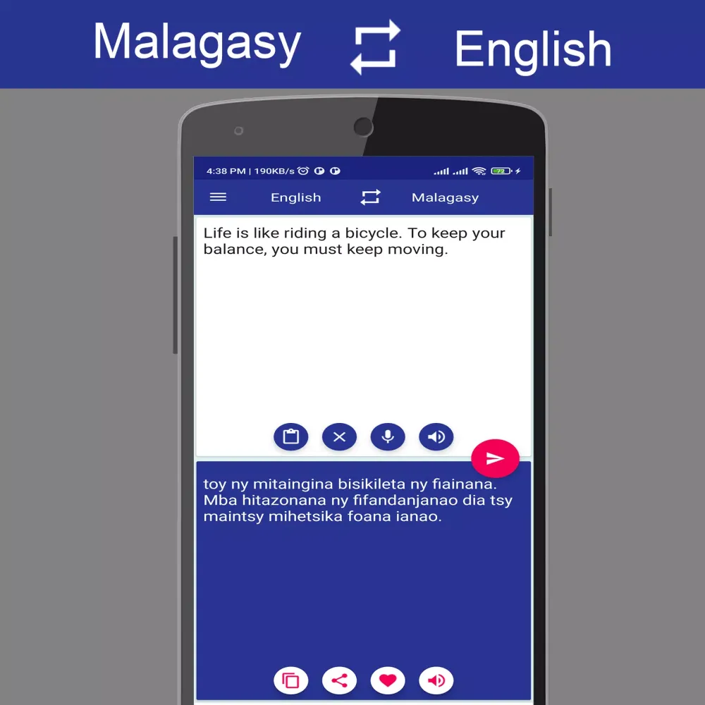 Malagasy English Translator Screenshots