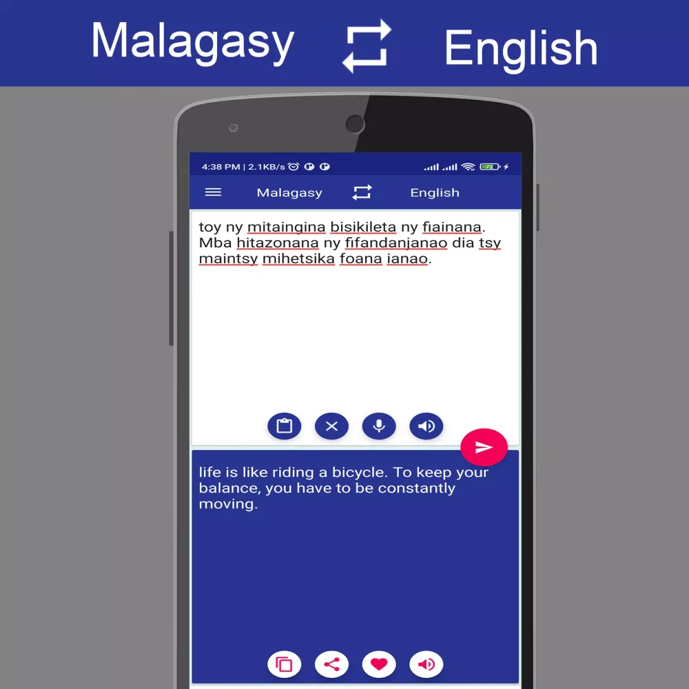 Malagasy English Translator Screenshots