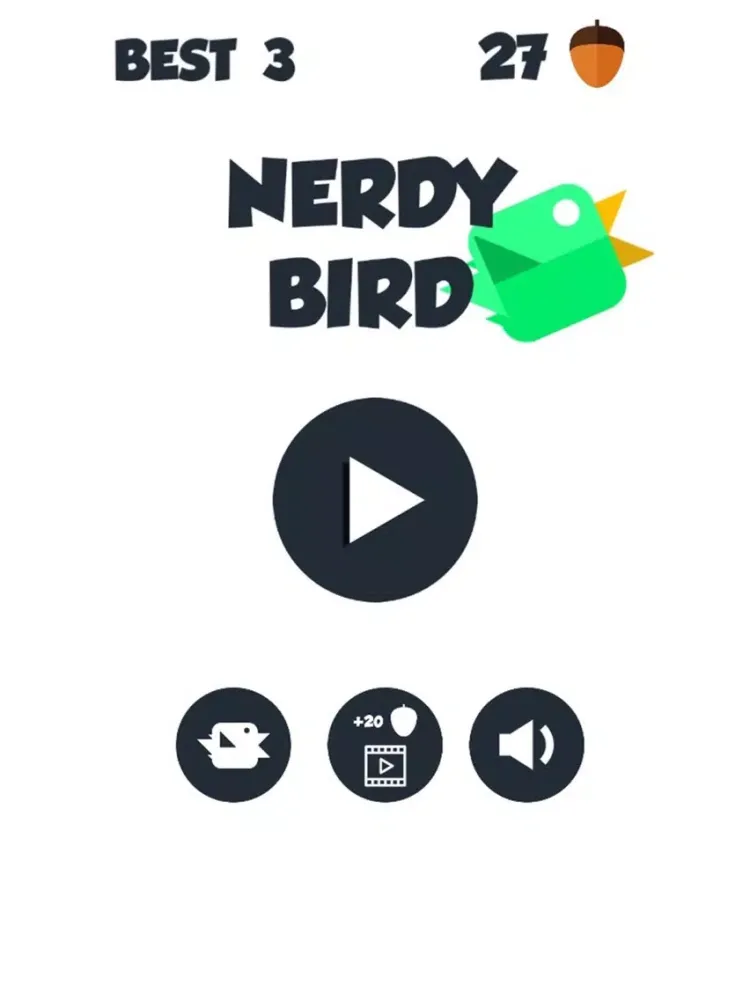 Capturas de tela do Nerdy Bird iPad 
