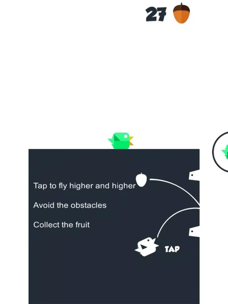Capturas de tela do Nerdy Bird iPad 