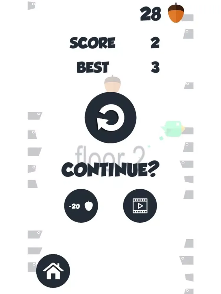 Capturas de tela do Nerdy Bird iPad 