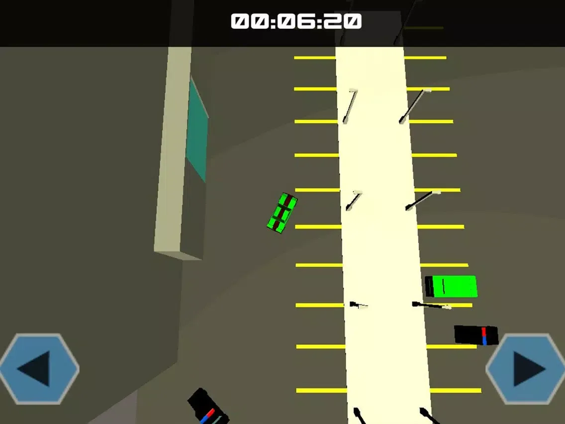 Tangkapan layar Robber Car Chase iPad 