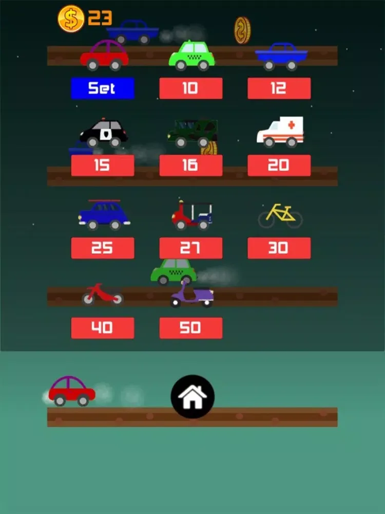 Capturas de pantalla de Hop Car iPad 