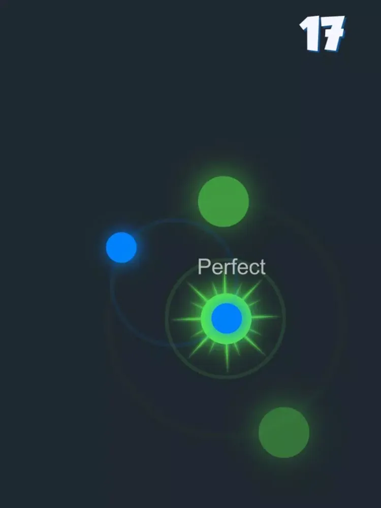 Tangkapan layar Rotating Dots iPad 