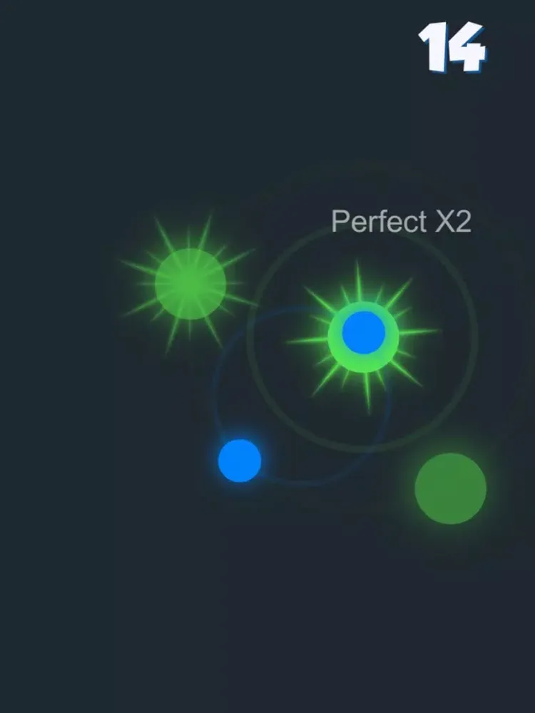Tangkapan layar Rotating Dots iPad 