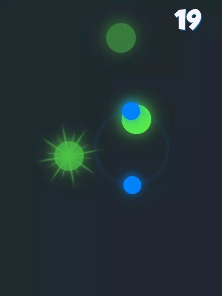 Tangkapan layar Rotating Dots iPad 